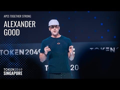 Apes Together Strong - TOKEN2049 Singapore 2025