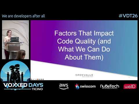 Why Bad Code Quality Is Not (Only) Your Fault