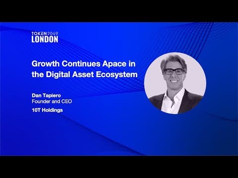 10T Holdings @ TOKEN2049 London 2022
