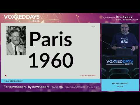 [VDTRIESTE24] The Amsterdam Plot! - Flash Talk