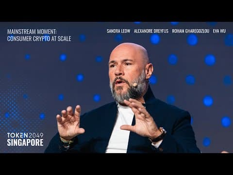 Consumer Crypto at Scale - TOKEN2049 Singapore 2025
