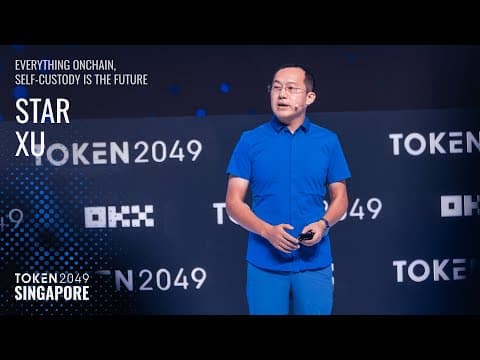 Everything Onchain, Self-Custody is the Future - TOKEN2049 Singapore 2025