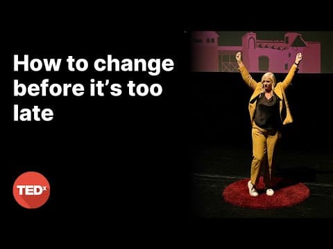 How to change before it is too late! | Alison Edgar MBE | TEDxSwansea