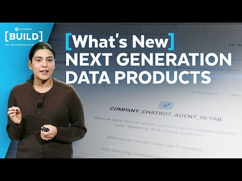 Next Generation Data Products