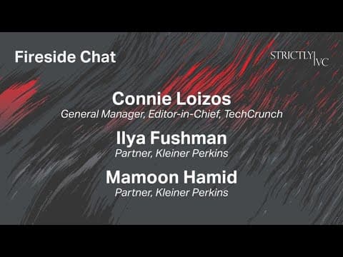 Mamoon Hamid & Ilya Fushman of Kleiner Perkins on AI's Impact on Investing