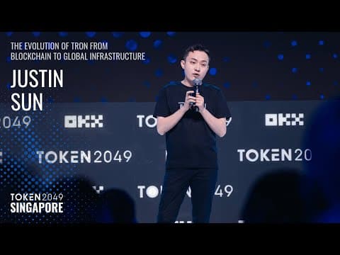 The Evolution of TRON - TOKEN2049 Singapore 2025