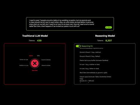 Navigating a Wedding Seating Chart with AI Reasoning | GTC25