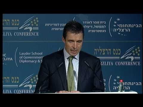 H.E. Anders Fogh Rasmussen, Secretary General of NATO - Herzliya Conference 2011