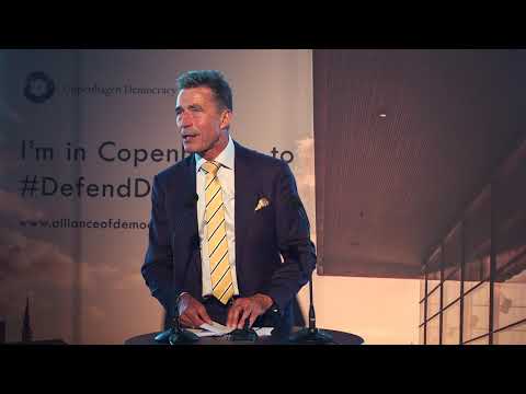 Anders Fogh Rasmussen reception speech - Copenhagen Democracy Summit 2019