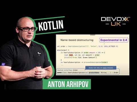 Kotlin - the new and noteworthy