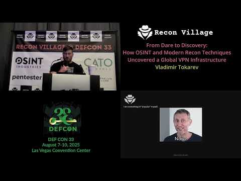 DEF CON 33 Recon Village - OSINT & Modern Recon Uncover Global VPN Infrastructure