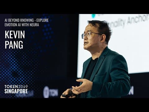AI Beyond Knowing - Explore Emotion AI with Neura - TOKEN2049 Singapore 2025