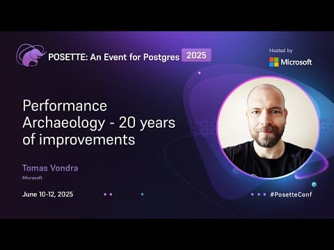 20 years of improvements