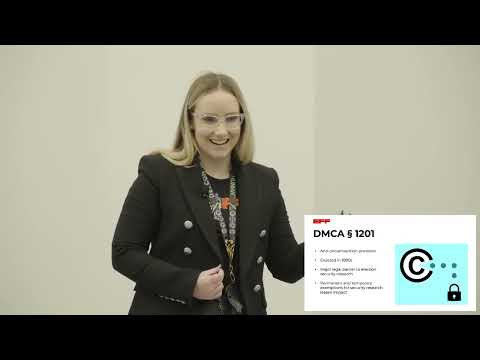DEF CON 33 - Voting Village - DMCA Security Research Exemption and Election Security