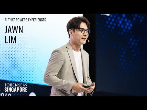 AI That Powers Experiences - TOKEN2049 Singapore 2025