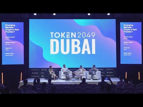 Crypto’s Next Frontier? - TOKEN2049 Dubai 2024
